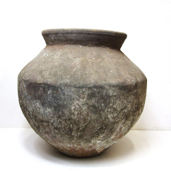 Wazon Rustykalny Dzban XL betonowy / gliniany Szary